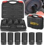 6 Pack 1/2'' Drive Crank Bolt Socket Set - 17MM, 19MM, 21MM, 22MM, One Size. Fixed Price $74.99.