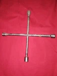 Duralast 4 Way Lug Wrench - 17MM 19MM 21MM 23MM For Tires. Fixed Price $10.00.