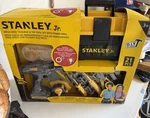 Stanley Jr. Mega 21 Piece Set Battery Operated Drill Toolbox Toy Costco New. Fixed Price $80.00.