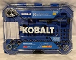 Kobalt 50-PIECE Sae & Metric Polished Chrome Stubby Mechanics Tool Set New!!. Fixed Price $40.00.