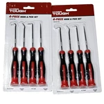 2 Pack Hyper Tough 4-PIECE Hook & Pick Set Curved Complex Straight. Fixed Price $29.99.