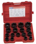 Genius Tools Impact Socket Set 17 Piece Metric Inch Drive Cr-mo Steel Heavy.... Fixed Price $845.22.
