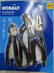 Kobalt 5 Pc. Pliers Set -slip Joint, Long Nose, Groove Linesman, Diagonal. Fixed Price $25.00.