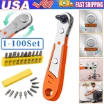 Ratcheting Right Angle Screwdriver Hex 90 Degree Offset + 10PCS Bits Lot. Fixed Price $316.39.