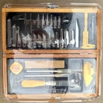 Worksmith 38 Craft * Hobby Knife Set- Some Damaged Pieces. Fixed Price $10.00.