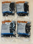 (200) Dig Fittings - 1/4 Barbed Tee Black #26 H82B (4 Packs X 50). Fixed Price $24.00.