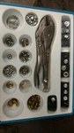 Heavy Duty Clinch Fast Kit With Metal Anvils Time Saver Tool Corp Vtg Deluxe. Fixed Price $84.99.