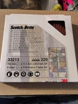 3M Scotch-brite Radial Bristle Brush 33213 6" 220 Grit. Fixed Price $67.50.