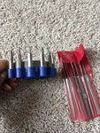 Kobalt Screwdriver Bit Set 6 Pc Plus Needle File Piece. Fixed Price $15.00.