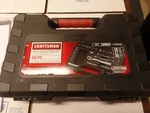 Craftsman 58 Piece Mechanics Tool Set 6 &12-PT Sockets 1/4 3/8" Drive. Fixed Price $60.00.