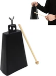 Metal Iron Cowbell, Steel Bells Large Noise Makers Hand Percussion Music. Fixed Price $14.99.