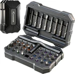 Saker 42-IN-1 Magnetic Screwdriver Kit With Handle Multi-bit Dark Grey. Fixed Price $65.99.