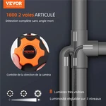 Two-way Articulating Borescope With Light, Inspection Camera 0.25" Lens,. Fixed Price $128.35.