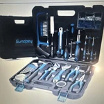 Sundpey Home Tool Kit 148-PCS Household Basic Portable Hand Repair Set.... Fixed Price $62.99.