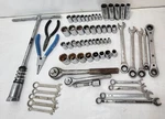 Hand Tools Set Of 63 (gear Wrench, Great Neck, Jcpenney,...). Fixed Price $48.00.