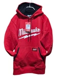 Milwaukee Tool Midweight Pullover Hoodie - Logo Red Size Small Nwt. Fixed Price $48.00.