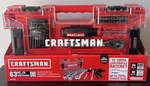 New Craftsman Sae/metric Low Profile Versastack Mechanics Tool Set, 63 Pieces. Fixed Price $49.99.
