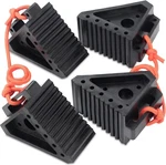 Premium Rubber Wheel Chocks With Carry Handles, Solid Rv Tire For.... Fixed Price $60.60.