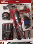 Hyper Tough 11 Piece Home Tool Kit. Fixed Price $16.00.