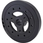 Harmonic Balancer, 8 Inch, Plain Steel, Fits Small Block Chevy 400. Fixed Price $76.99.