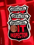 Breast Boob Inspector 3 Pc Lot Small Hand Made Decal Sticker. Fixed Price $14.98.
