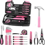 39-PIECE Pink Household Tool Kit For Women Basic Home Repair & Diy Set. Fixed Price $36.76.