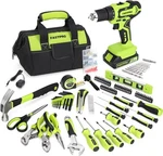 Fastpro 232-PIECE 20V Cordless Lithium-ion Drill Driver & Home Tool Green. Fixed Price $167.23.