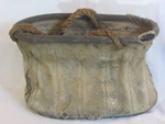 Vintage Used Klein Tools 5144-S Linesman's Bag With Rope & Hook. Fixed Price $26.99.