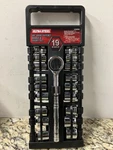 Ultra Steel 19 Piece 3/8 Inch Drive 6 Point Sae Metric Socket Set UA20038A. Fixed Price $16.50.