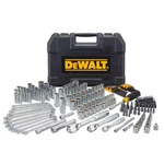 Dewalt Mechanic Tools Set With Case Socket Wrenches Ratchet Drive Tough 205-PC. Fixed Price $182.03.