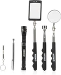 Neiko 20736A (6) Piece Set Magnetic Tool & Telescoping Mirror Adjustable. Fixed Price $32.32.