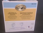 Hampton Bay White Finish Recessed Light Adapter For Linear Track Direct Wire. Fixed Price $14.00.