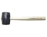 C.s. Osborne & Co. -no. 197 Black Rubber Mallet -size ( 2" Face , 11OZ) 61162. Fixed Price $18.99.