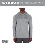 Milwaukee M550G-3X Workskin Hooded Sun Shirt Gray. Fixed Price $63.93.