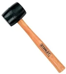Stanley 57-516LA Rubber Mallet 13 Oz Wooden Handle Black Soft Face Hammer. Fixed Price $12.99.
