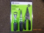 Greenlee Essentials Kit 0159-LBFB Wire Stripper, 11-N-1, Opener*free Shipping*. Fixed Price $39.99.