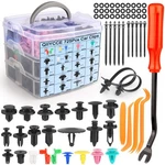 Tornillos De Plasticos Para Carros Autos Clips Remaches 725 Set Negro. Fixed Price $24.88.