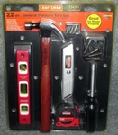 Nos Craftsman Usa 34201 22-PC General Purpose Tool Hammer Tape Screwdrivers. Fixed Price $119.99.
