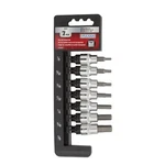 Vulcan 7-PIECE Hex Bit Socket Set, Sae, Chrome Vanadium Steel TS1007S-P. Fixed Price $37.40.
