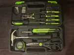 Greenworks 40PC Household Tool Kit. Fixed Price $40.99.