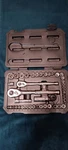 Jobsmart 44PC Mechanic's Tool Socket Set Sae Mm 1/4" 3/8" 1/2" 2X Ratchets Auto. Fixed Price $85.00.