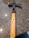 Vintage Multi-tool Hammer Axe Crowbar Great Wall Good Condition 13 1/2" Long. Fixed Price $65.00.