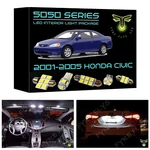 White Led Interior Lights Package For 2001-2005 Honda Civic 5050 Series +tool. Fixed Price $15.93.