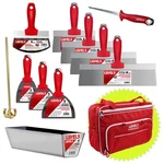LEVEL5 Drywall Starter Hand Tool Set W/ Bag Stainless Steel 5-682. Fixed Price $246.40.