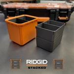 Ridgid Stackd Insert Bins For Pro Gear System 2.0 10-COMPARTMENT Organizer. Fixed Price $9.99.