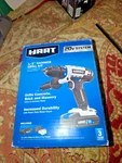 New Hart HPHD01B 20V Cordless Hammer Drill Kit- Tool Only. Fixed Price $30.00.