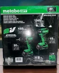 Metabo Hpt Ddx Series 18V Sub-compact Driver Drill/impact Combo Kit. Fixed Price $139.99.