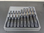 #BN964 Snap On Metric Black Hard Handle Nut Driver Pcs Set NDDM900A Usa. Fixed Price $219.95.