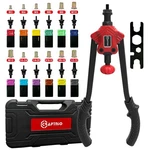 Rivet Tool KIT,14-INCH Rivnut With 12 Metric Sae Mandrels, 1.... Fixed Price $57.81.