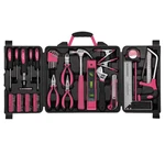 Apollo Tools 71 Piece Household Kit Pink - DT0204P. Fixed Price $64.95.
